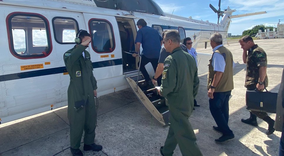 Presidente Jair Bolsonaro desembarca em Sergipe para inaugurar duplicação da BR-101