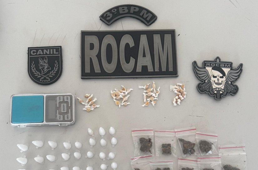 Polícia Militar flagra tráfico de drogas durante abordagens em Arapiraca