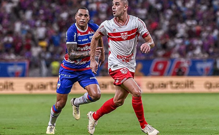 CRB perde de 2x0 para Fortaleza e sai em desvantagem na final da Copa do Nordeste