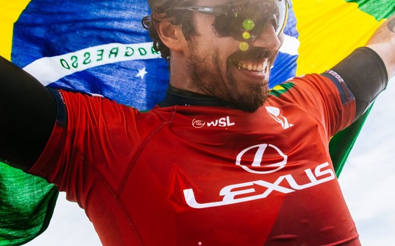 Yago Dora é campeão em Trestles, palco do surfe em Los Angeles 2028
