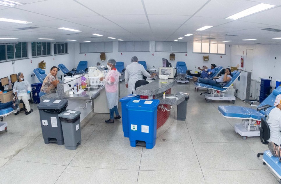 sangue hemose / Foto: Foto: Ascom/SES