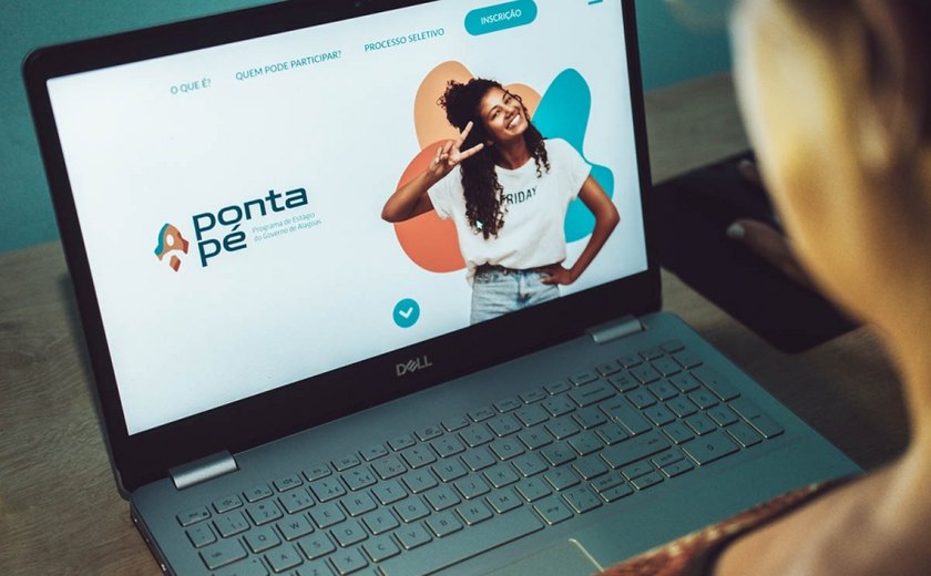 Estudantes do nível superior de AL já podem se inscrever no programa de estágio Pontapé