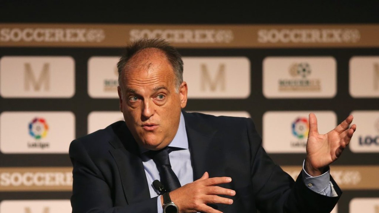 Real Madrid é rebatido novamente por Javier Tebas após grave acusação contra TV do clube