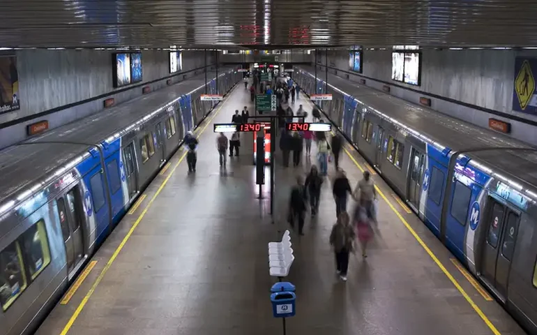 Linha 2-Verde do Metrô começa a construir estação fora da cidade de SP