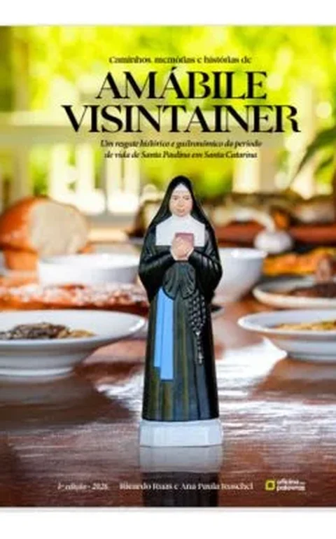 Livro resgata a história de Santa Paulina e sua influência na gastronomia de Camboriú, Tijucas, Canelinha e Nova Trento