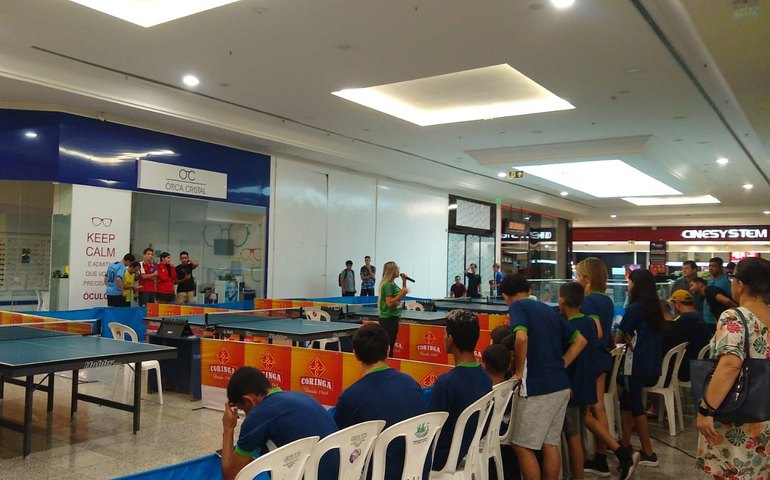Arapiraca Garden Shopping sedia competição de tênis de mesa neste sábado (27)