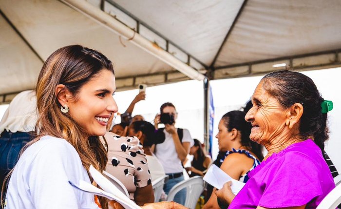 Marina Candia acompanha ações do programa Olhar da Gente