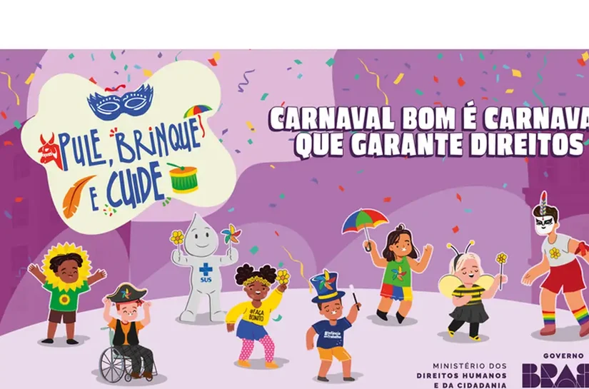 Ministério dos Direitos Humanos quer proteger crianças e adolecentes no carnaval