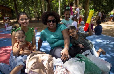 Parque Municipal lotou no feriadão com programação especial voltada às crianças