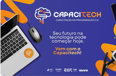 Em sua 3ª edição, CapaciTech amplia oportunidades de formação em tecnologia para todo o Brasil