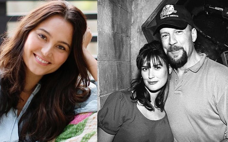 Emma Heming assume que 'shippava' Demi Moore e Bruce Willis