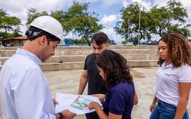 Em construção, espaço de lazer do Osman Loureiro ocupa área de 21 mil m²