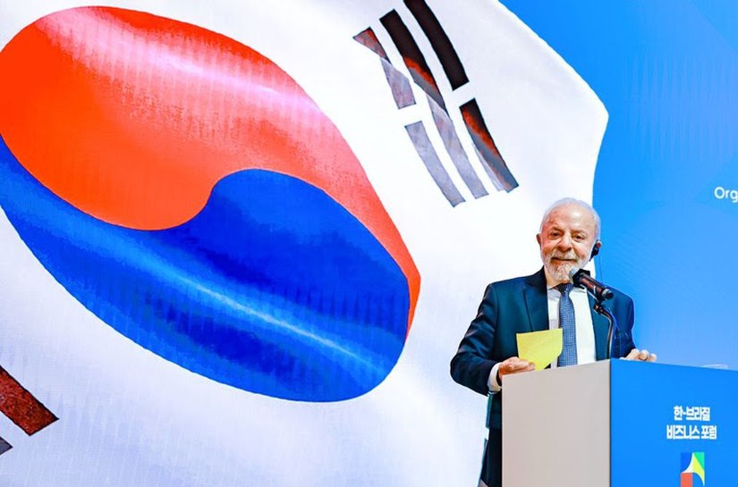 “Essa parceria vai crescer muito”, destaca Lula sobre relação comercial entre Brasil e Coreia do Sul
