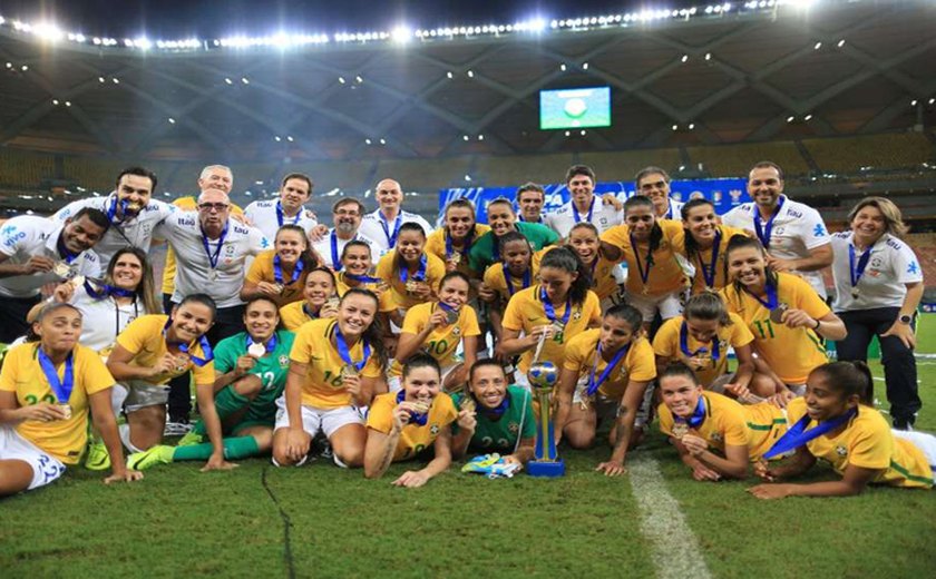 Seleção brasileira feminina bate Chile e ganha o Torneio Internacional de Manaus