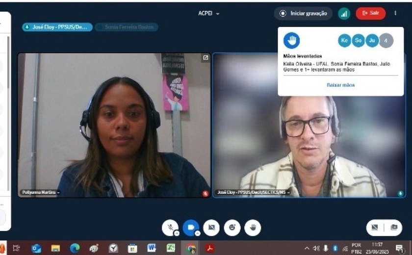 Fapeal realiza live de suporte para orientar pesquisadores sobre a chamada PPSUS