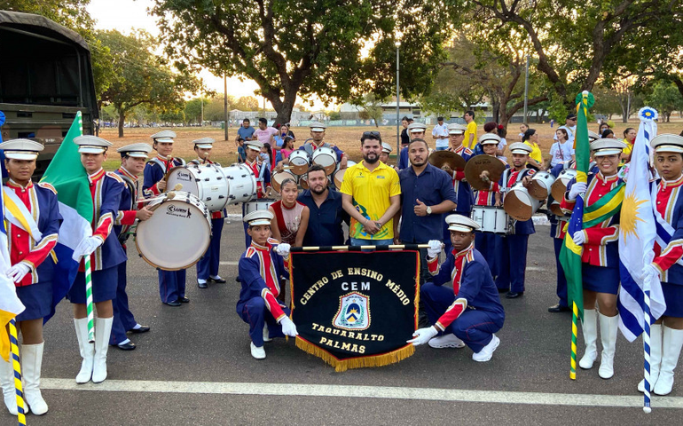 Banda de percussão de Palmas (TO) vai representar Brasil na Argentina