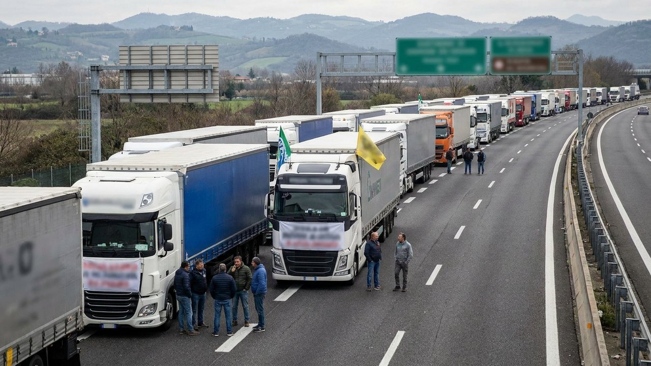 Itália enfrenta bloqueios de rodovias por caminhoneiros