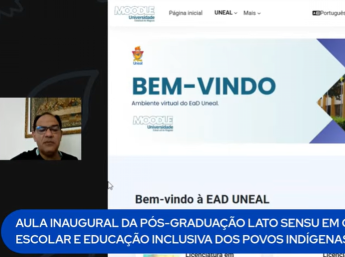 Uneal realiza aula inaugural da pós-graduação em Gestão Escolar e Educação Inclusiva dos Povos Indígenas