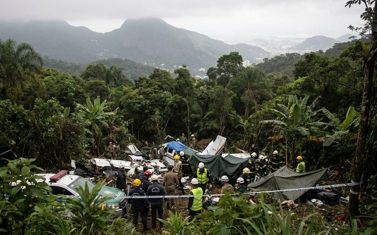 Polícia Civil identifica seis mortos em acidente aéreo no Rio
