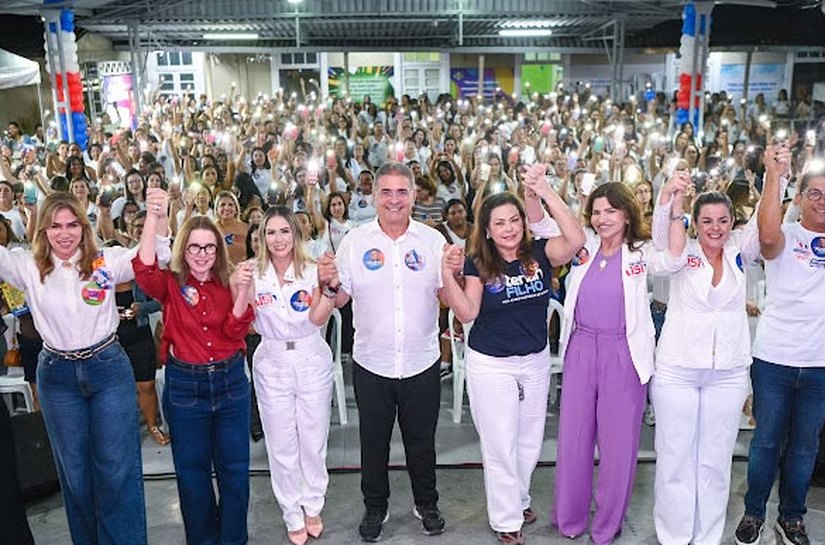 A força da mulher miguelense: mais de 1.000 mulheres se unem em apoio a Renan Filho para o Governo
