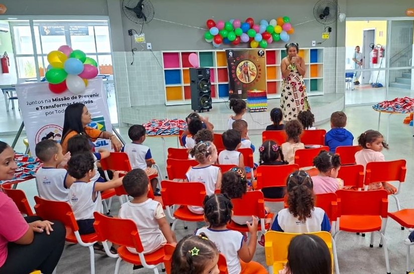 Maceió promove ação educativa de saúde bucal infantil em escolas municipais