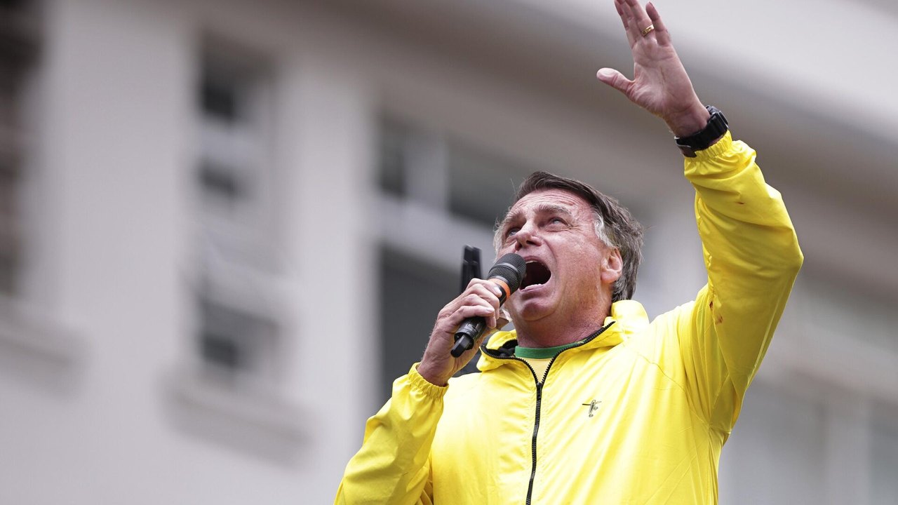 Bolsonaro participa de ato pela Anistia em Brasília 3 dias após receber alta médica (VÍDEO)