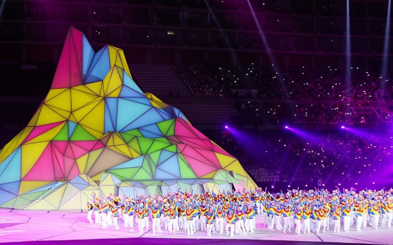 Cerimônia de abertura dos Jogos Pan-americanos valoriza cultura, história e diversidade do Chile