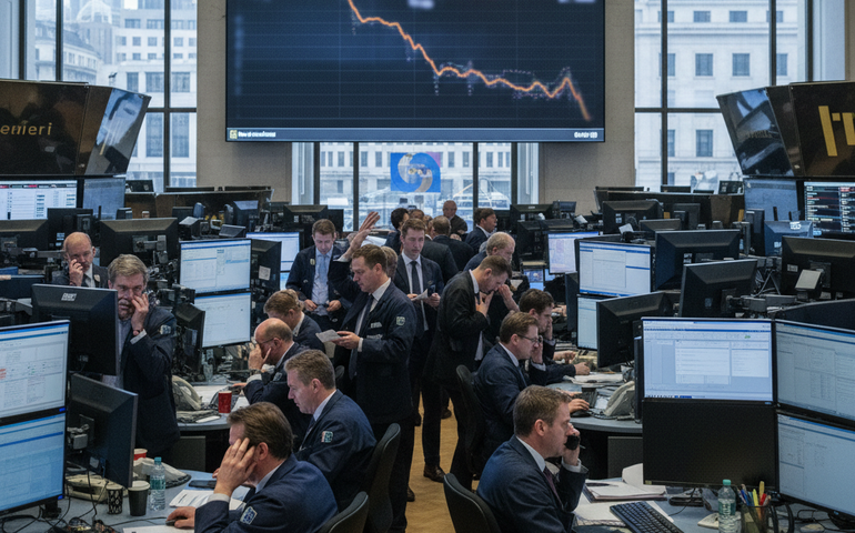 Bolsas europeias encerram em baixa com aumento de tensões comerciais entre EUA e Europa