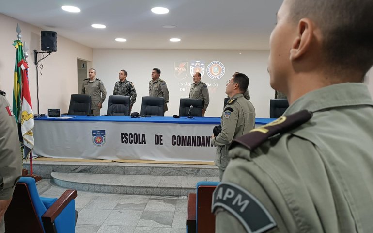 Cadetes da Polícia Militar concluem estágio de Rotam