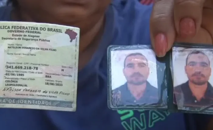 Natelson Venâncio da Silva Filho usava uma identidade falsa Natelson Venâncio da Silva Filho usava uma identidade falsa