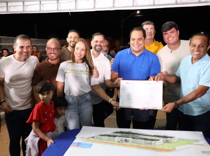 Prefeito André Bocão assina Ordem de Serviço de nova creche no Búzio do francês