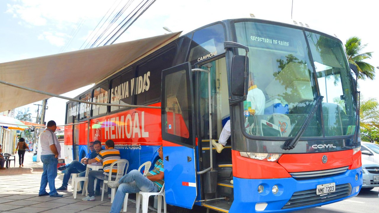 Hemoal realiza coleta itinerante de sangue no Campus da Ufal em Arapiraca nesta quinta-feira