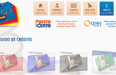 População pode fazer recarga online do cartão Bem Legal