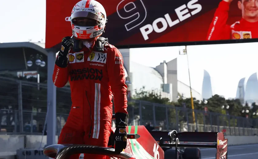 Leclerc mostra surpresa ao conquistar a pole no GP da Bélgica de F-1: 'Não esperava'