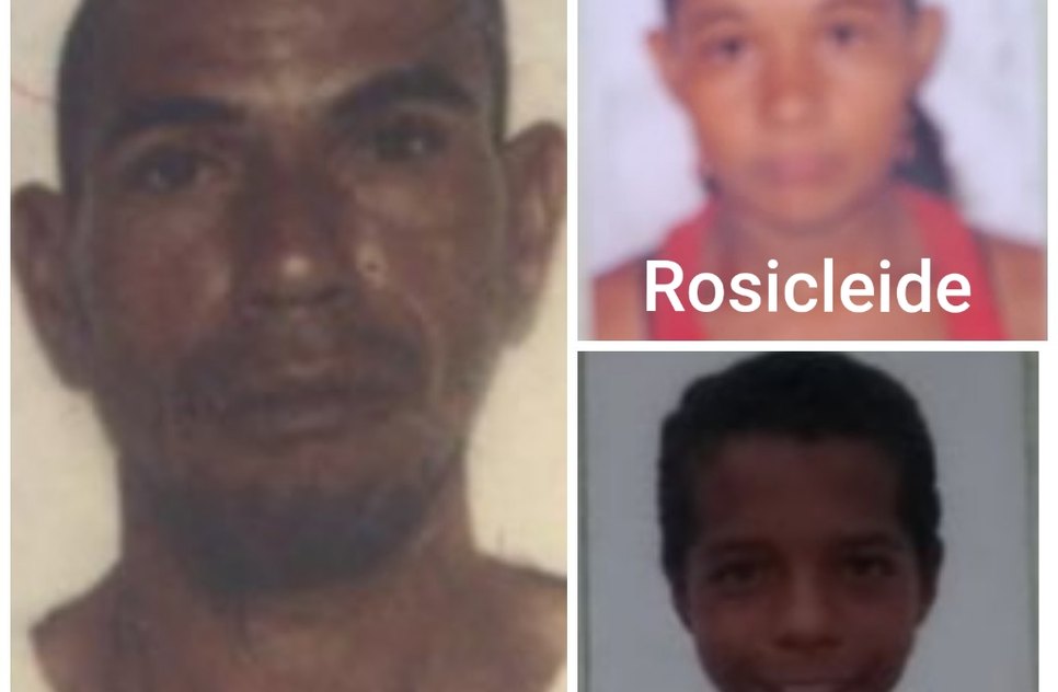 vítimas do triplo homicídio