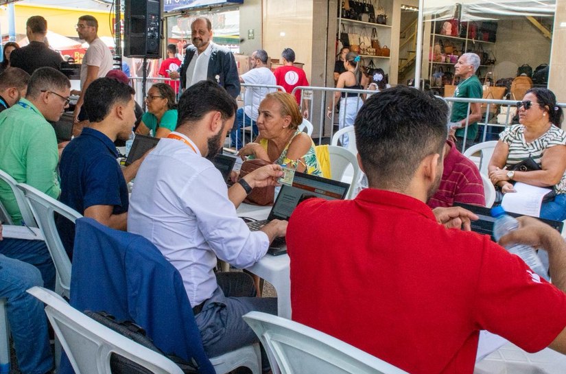 Alta adesão marca o feirão Nome Limpo do Procon Maceió