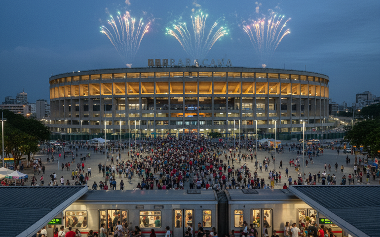 Maravira 2026: saiba como chegar e sair de metrô no réveillon gospel no Maracanã