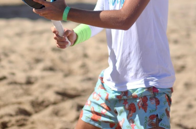 Dupla alagoana mescla experiência e juventude em busca do título em casa no Macena Open de Beach Tennis