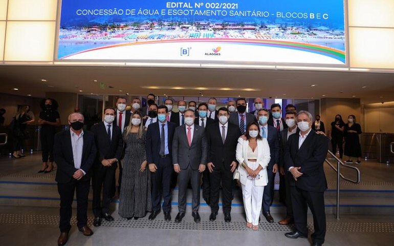 Com leilões de saneamento, Governo do estado garante R$ 9 bilhões em investimentos para Alagoas