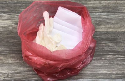 Vigilância Sanitária orienta sobre descarte de máscaras e luvas