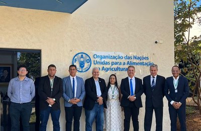 Prefeito George Clemente cumpre agenda na FAO/ONU em Brasília, e fortalece a agricultura e inovação tecnológica