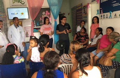 Atividades educativas e ações de prevenção marcaram Outubro Rosa em Anadia 