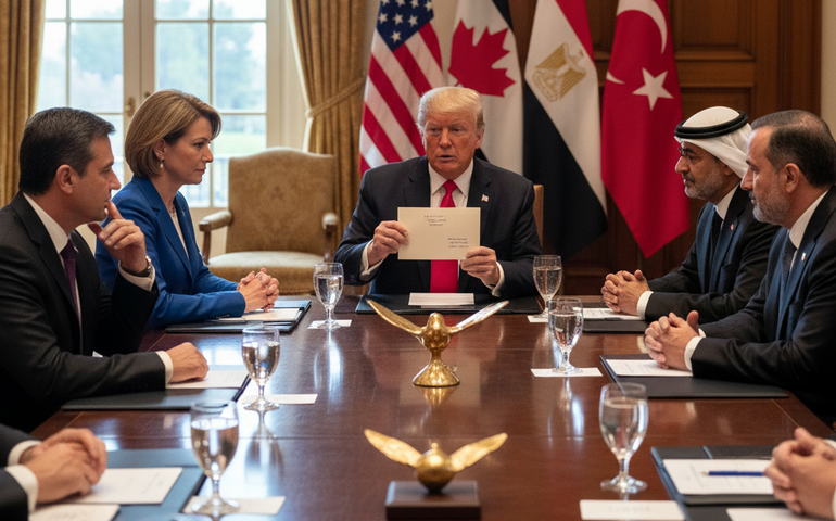 Trump convida líderes do Paraguai, Canadá, Egito e Turquia para Conselho da Paz em Gaza