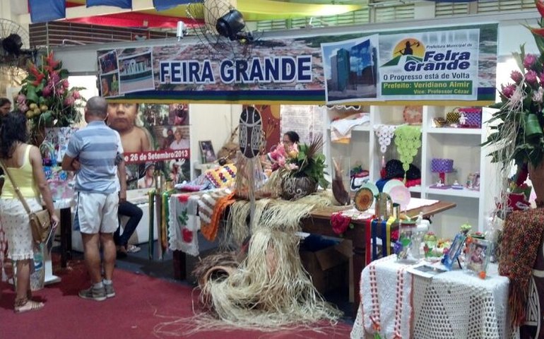 Artesanato e Cultura de Feira Grande são destaques na Feira dos Municípios