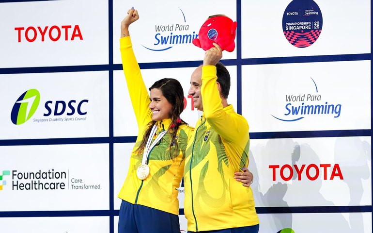 Mundial de natação paralímpica: Brasil mira top-5 no último dia