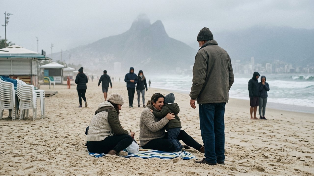 Primeira onda de frio de 2026 deve derrubar temperaturas no Rio no Dia das Mães