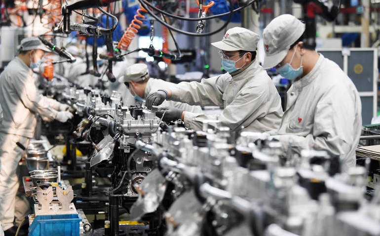 China/NBS: PMI industrial cai de 49,5 em março para 47,4 em abril
