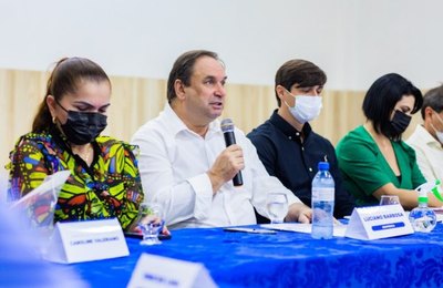 Prefeito Luciano participa de eleição de diretoria de consórcio para cessão do saneamento básico
