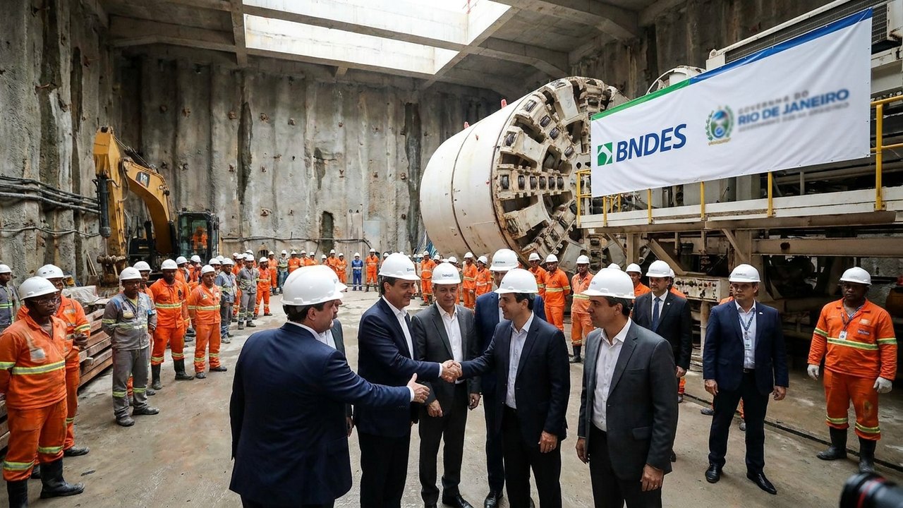 Governo do Rio e BNDES assinam acordo para projetos de expansão do metrô