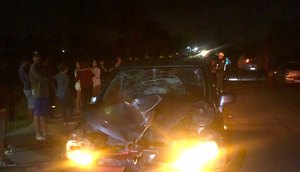 Motociclista morre após ser atingido por carro em Umbaúba / Foto: Foto: BPRv/SE